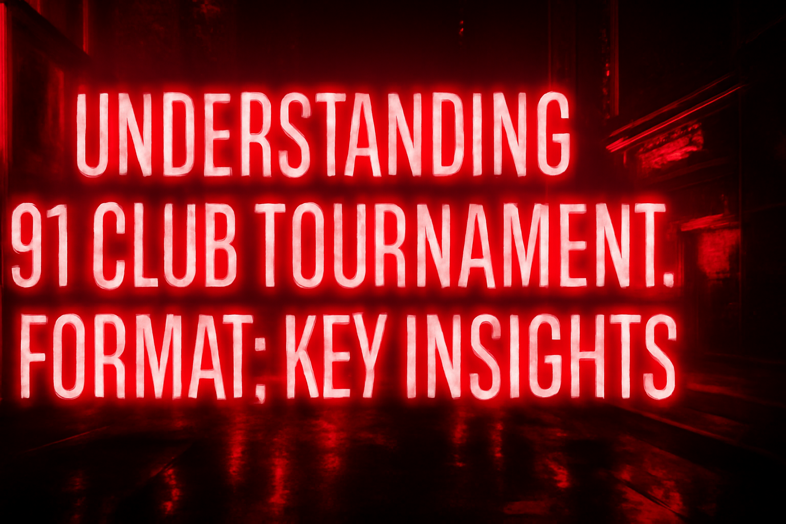 A digital landscape featuring the title '91 Club Notices' in 3D text with #cf2326 accents.