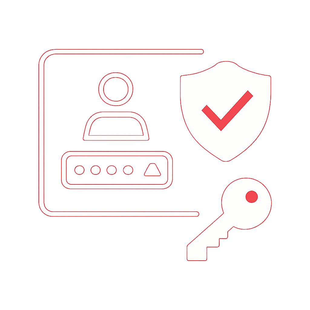 Illustration detailing the 91 Club Notices with focus on account security.