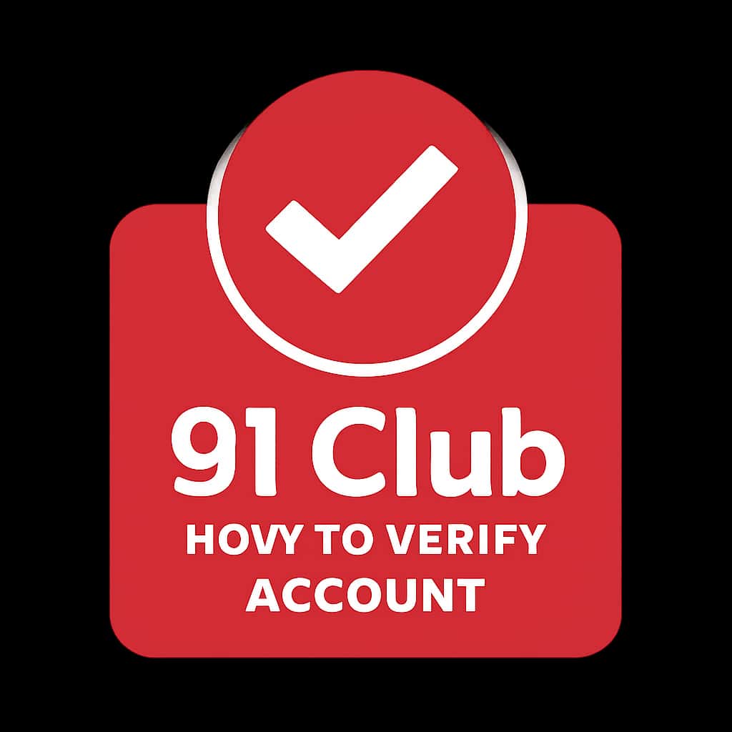 Icon representing the verification process of a 91 Club account.